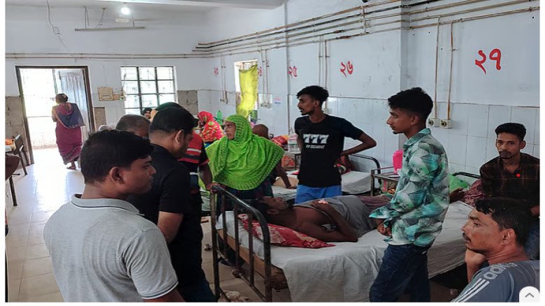 নড়াইলে ধান চুরি ঠেকাতে গিয়ে কৃষক আহত