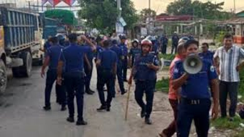 রাজশাহীর গোদাগাড়ীতে বিএনপির দুই পক্ষের সংঘর্ষে প্রতিষ্ঠাবার