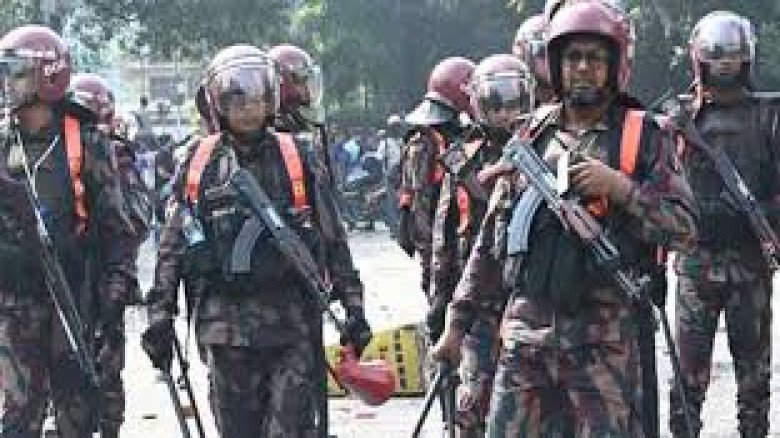 ঢাকা–গোপালগঞ্জসহ চার জেলায় আইনশৃঙ্খলা রক্ষায় মাঠে বিজিবি