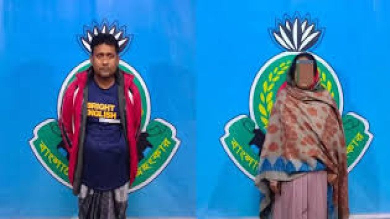 রাজশাহীতে স্ত্রীকে পুড়িয়ে হত্যার অভিযোগে যুবক গ্রেপ্তার