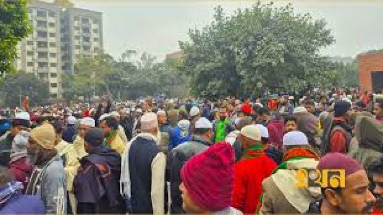 জনসমুদ্রে রূপ নেয় মানিক মিয়া অ্যাভিনিউ: রাষ্ট্রীয় মর্যাদায় খ